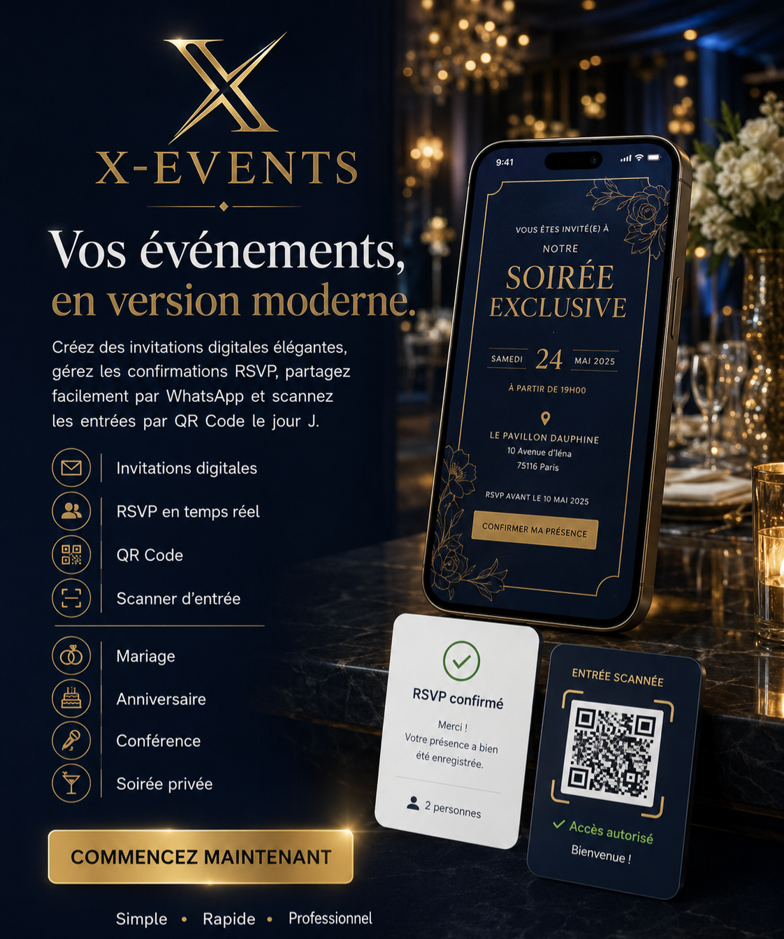 X-EVENTS CONTACTEZ-NOUS +243994474000